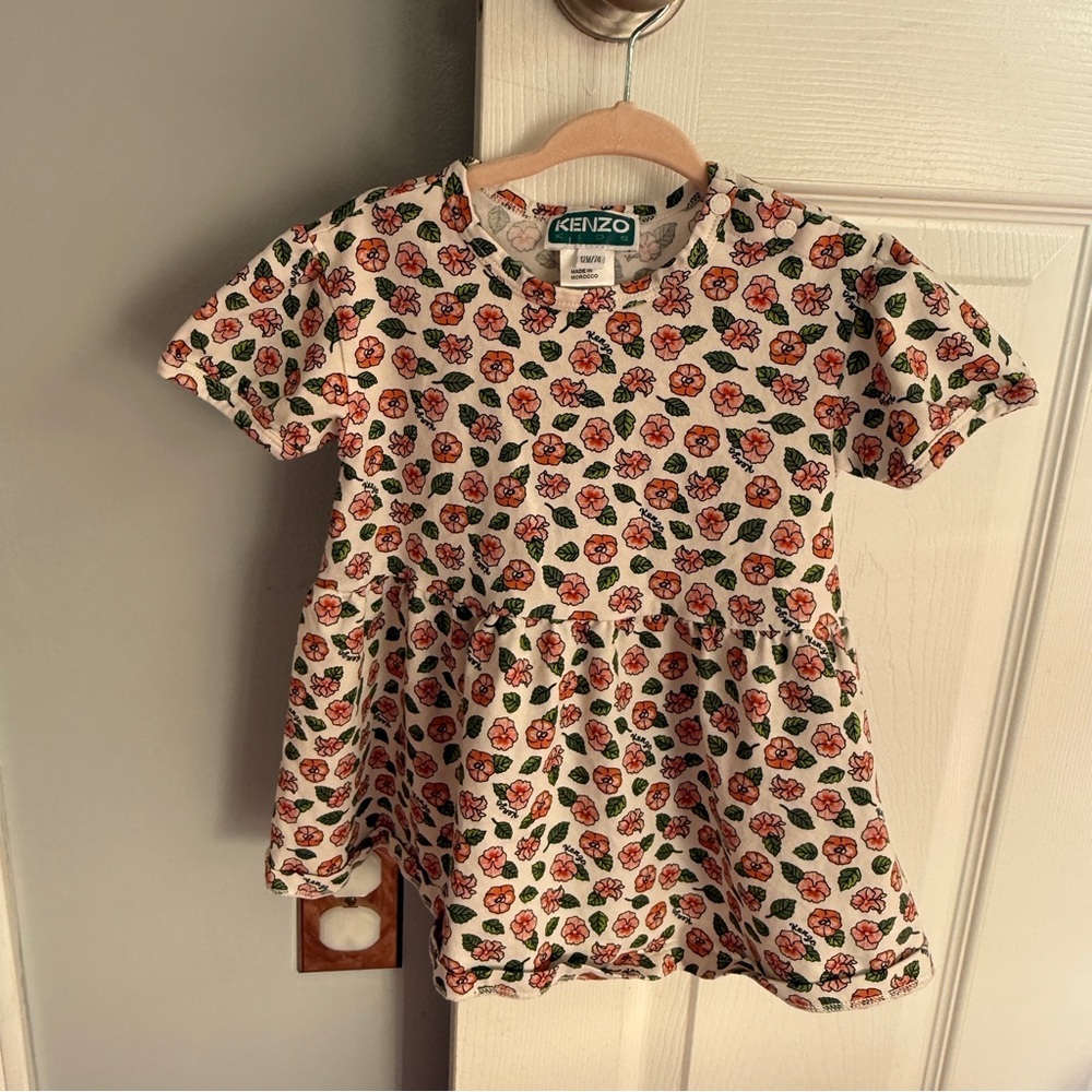 Kenzo Kids Floral Pattern Top
